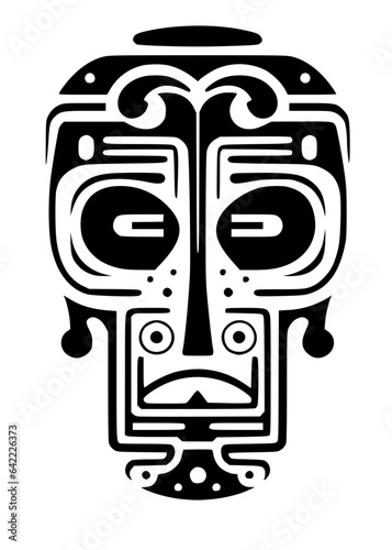Zeke tribal face design