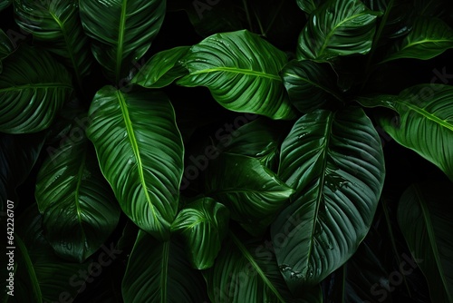 Ferny Jungle Oasis A Leaves Wallpaper for Natures Delight Tropical Rainforest Escape Leaves Design for Enchanted Homes