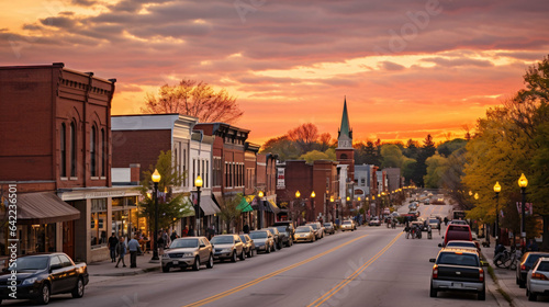 Trending image subjects featuring small towns and businesses with a focus on local commerce and community engagement © Saran
