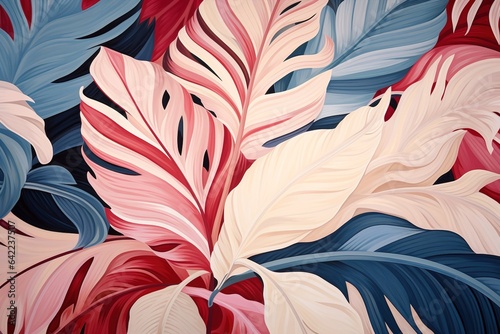 Tropical Dreamscape Awakens A Multicolor Floral Oasis Caribbean Carnival of Petals Multicolor Tropical Flowers Abound