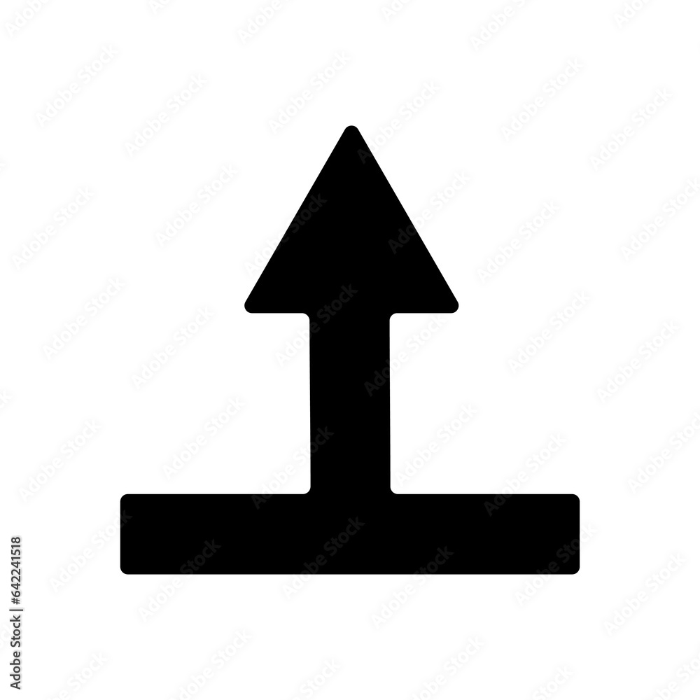 Three way arrow, junction direction sign simple vector for app advertising web banner button ui ux interface element isolated on white background
Three way arrow, junction direction sign simple vector for app advertising web banner button ui ux interface element isolated on white background
