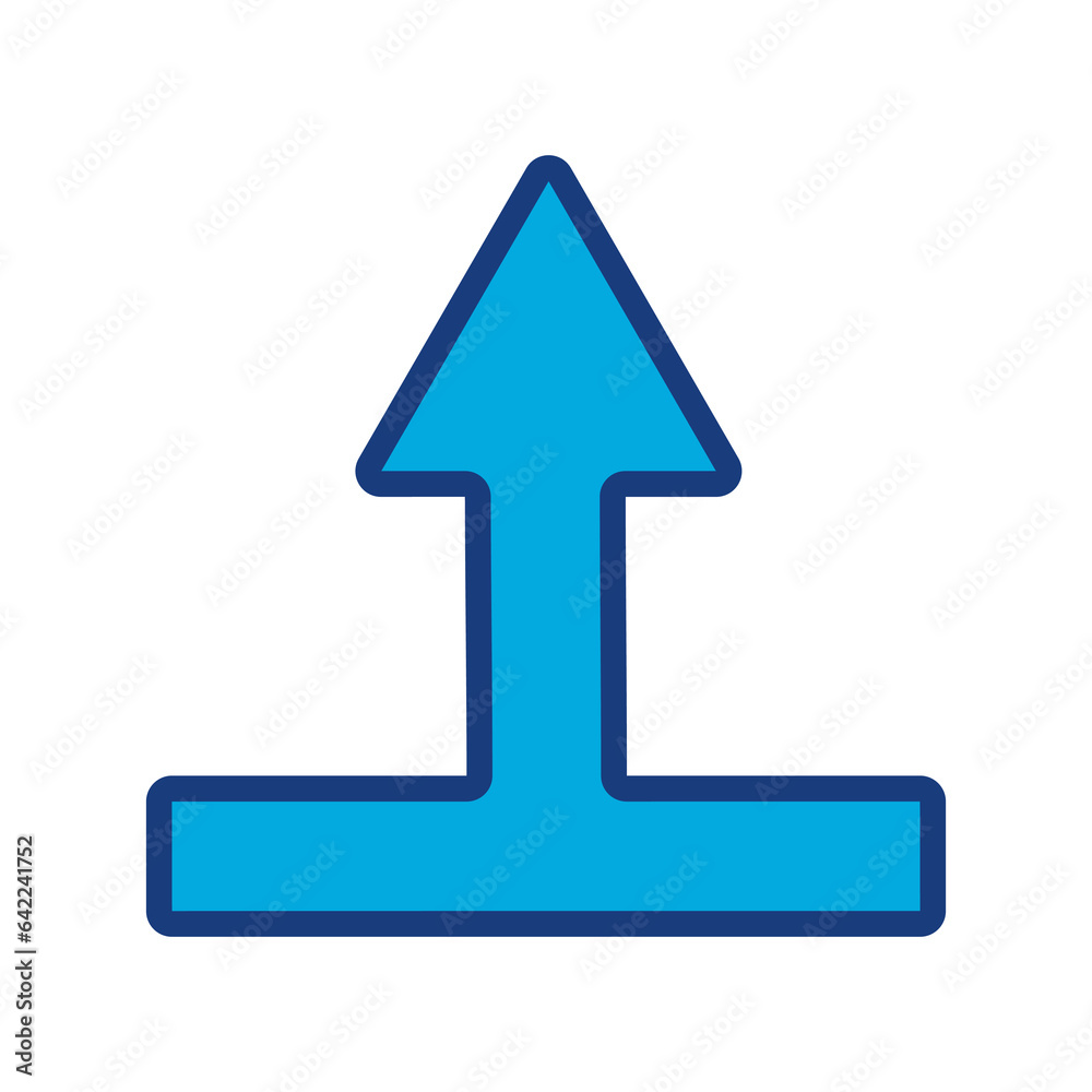 Three way arrow, junction direction sign simple vector for app advertising web banner button ui ux interface element isolated on white background
Three way arrow, junction direction sign simple vector for app advertising web banner button ui ux interface element isolated on white background