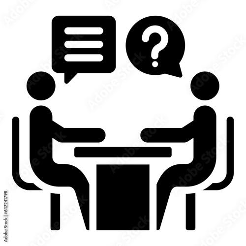 Oral Exams Glyph Icon