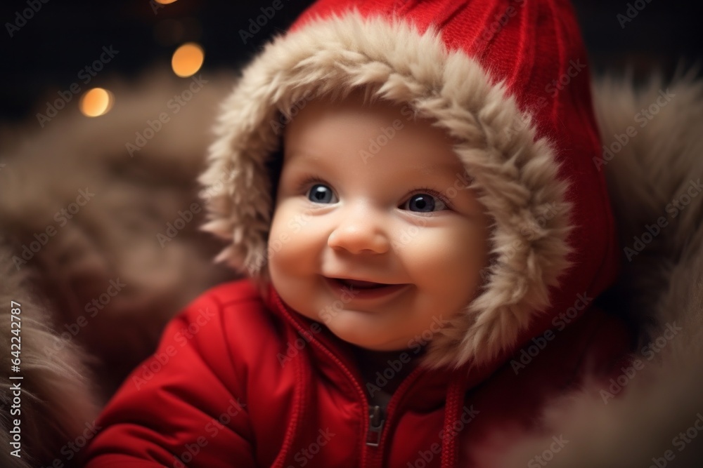 Cute little baby, with selective focus and copy space Cute little baby, with selective focus and copy space