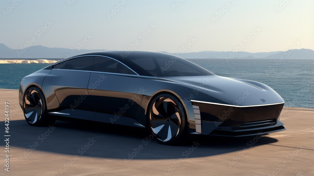 Naklejka premium Luxury Car Marvels: Craftsmanship in Every Curve