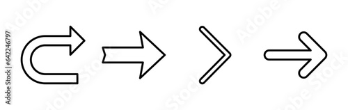 Arrow icon. Arrow symbol. Arrow icon for your web design.