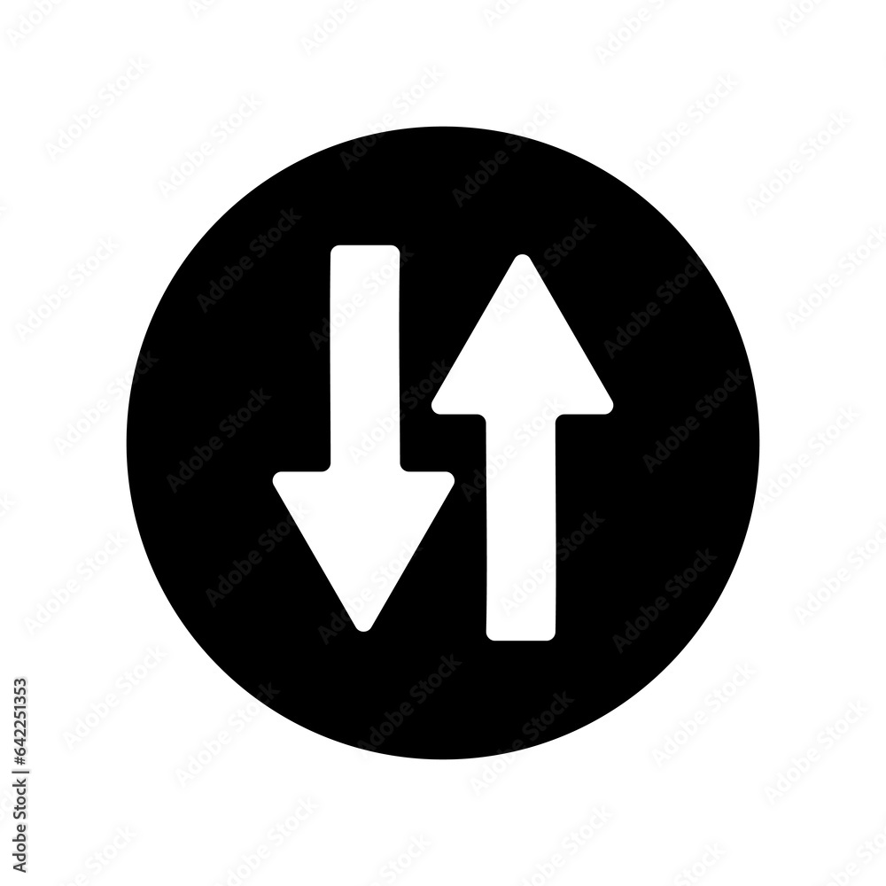 up and down arrow isolated white background
up and down arrow isolated white background