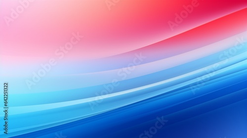 Blur color gradient background. abstract design. Defocused blue pink orange glowing smooth stripes texture creative art illustration with free space.
