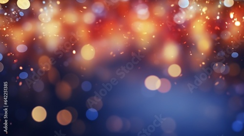 holidaysbackground with bokeh defocused lights and stars 