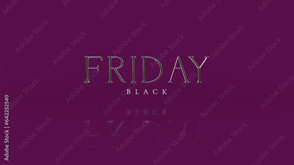 Elegance Black Friday text on purple gradient, motion abstract business, modern, promo and holidays style background Elegance Black Friday text on purple gradient, motion abstract business, modern, promo and holidays style background