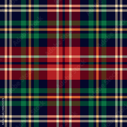 Seamless tartan pattern. Cell. Suitable for fashion textiles and graphics, packaging. the Madras palette. Seamless tartan pattern. 