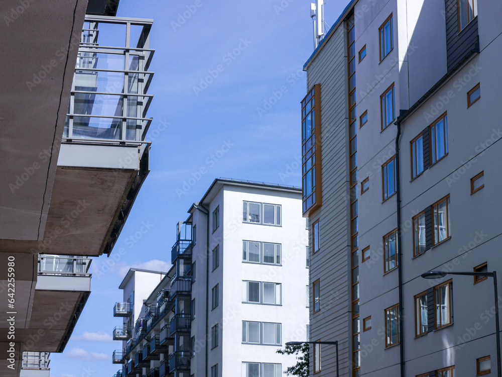 custom made wallpaper toronto digitalLow angle view of buildings against sky