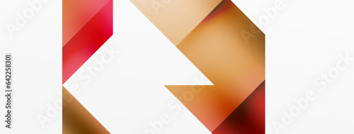 Vivid abstraction unfolds. Triangles in seamless harmony, composing dynamic geometric backdrop. Interplay of angles and hues forms captivating tapestry, evoking modernity and artistic allure