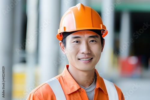 portrait of a construction worker