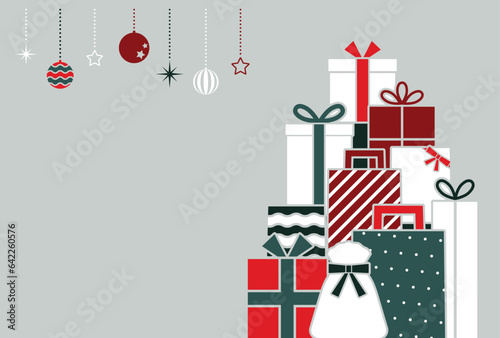 背景イラスト_プレゼントボックス