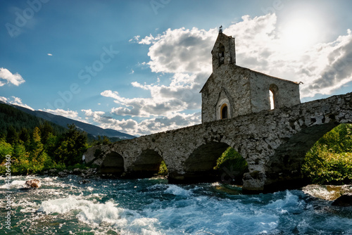 Old Bridge Over The River