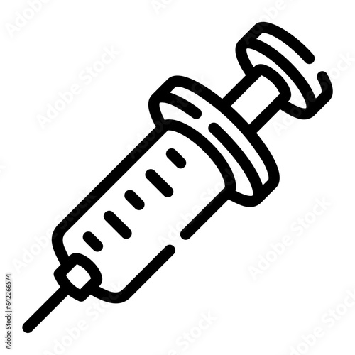 syringe Line Icon