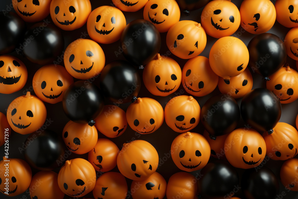 Halloween-Themed Background: Spooky Seasonal Delights. Generative AI Halloween-Themed Background: Spooky Seasonal Delights. Generative AI