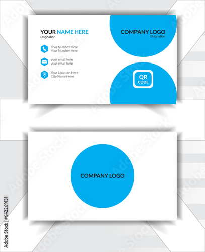 Moclean Profession business Card design presentation design