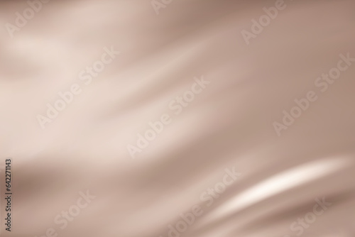 Close-up texture of natural beige silk. Light Gold fabric smooth texture surface background. Smooth elegant golden silk in Sepia toned. Texture, background, pattern, template.
