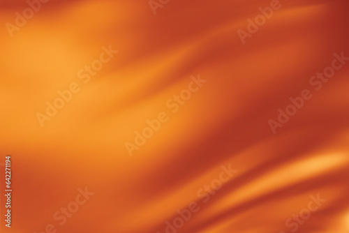 Print op canvas Close-up texture of natural orange silk