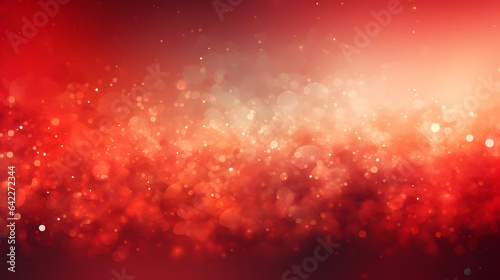 Red Festival Banner: Abstract Art Background Generative Ai