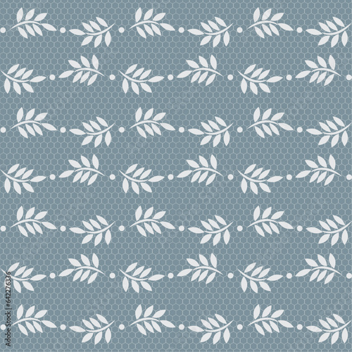 vector template for lace fabric design. decorative floral lace pattern with cotton eyelet embroidery. design for fashion, fabric, embroidery, textile, clothing, garments and apparel.