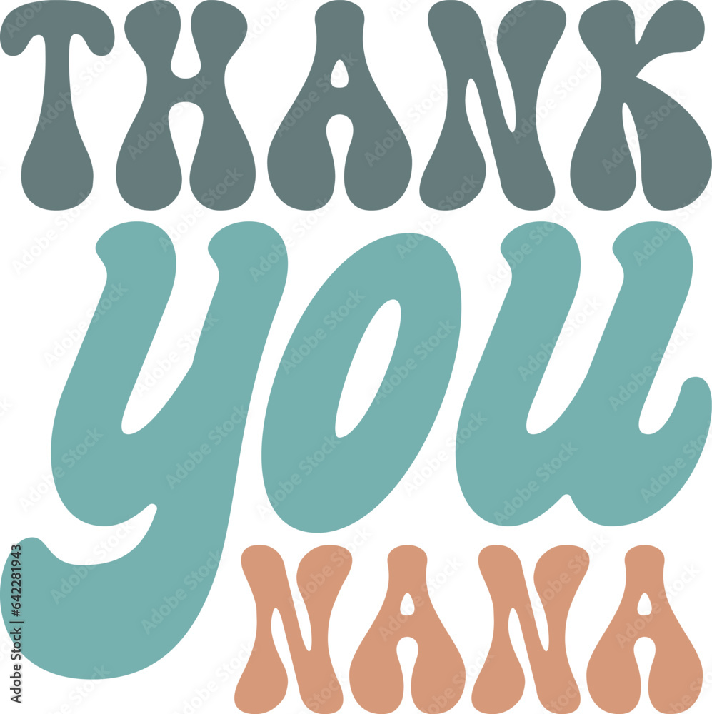 thank you family retro svg design bundle and eps file thank you family retro svg design bundle and eps file