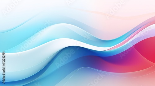 abstract background with waves © INK ART BACKGROUND
