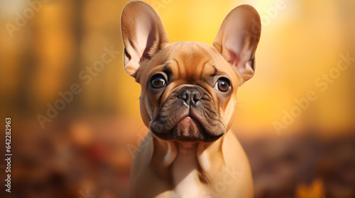 there is a small dog that is looking at the camera Generative AI © Bipul Kumar