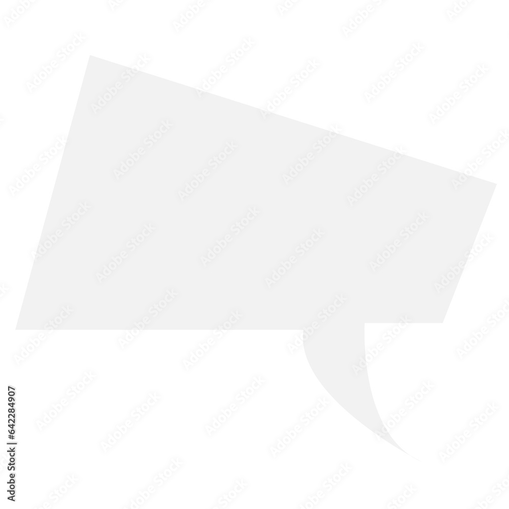 Digital png illustration of white speech bubble with copy space on transparent background Digital png illustration of white speech bubble with copy space on transparent background