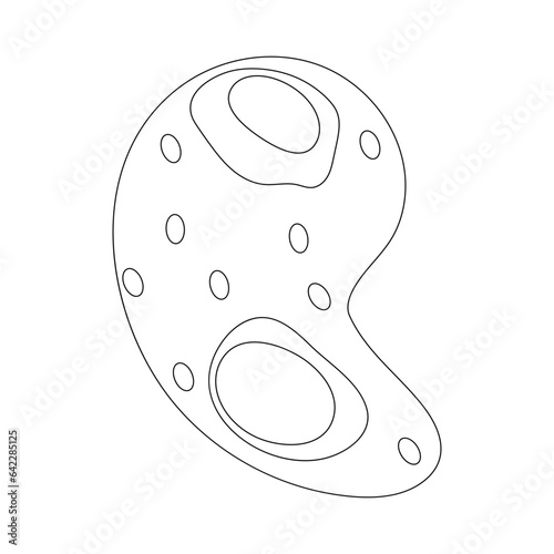 amoeba icon vector