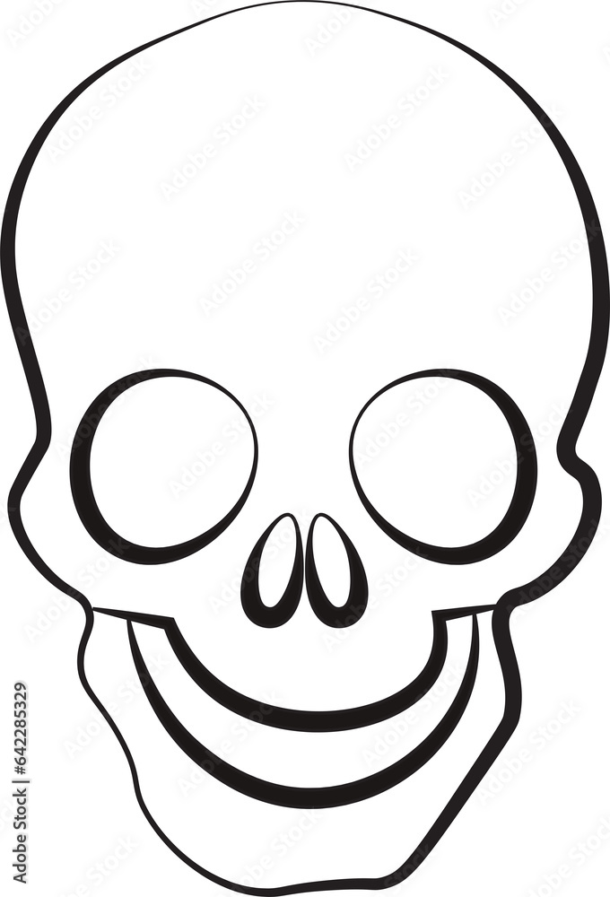 Digital png illustration of transparent skull on transparent background Digital png illustration of transparent skull on transparent background