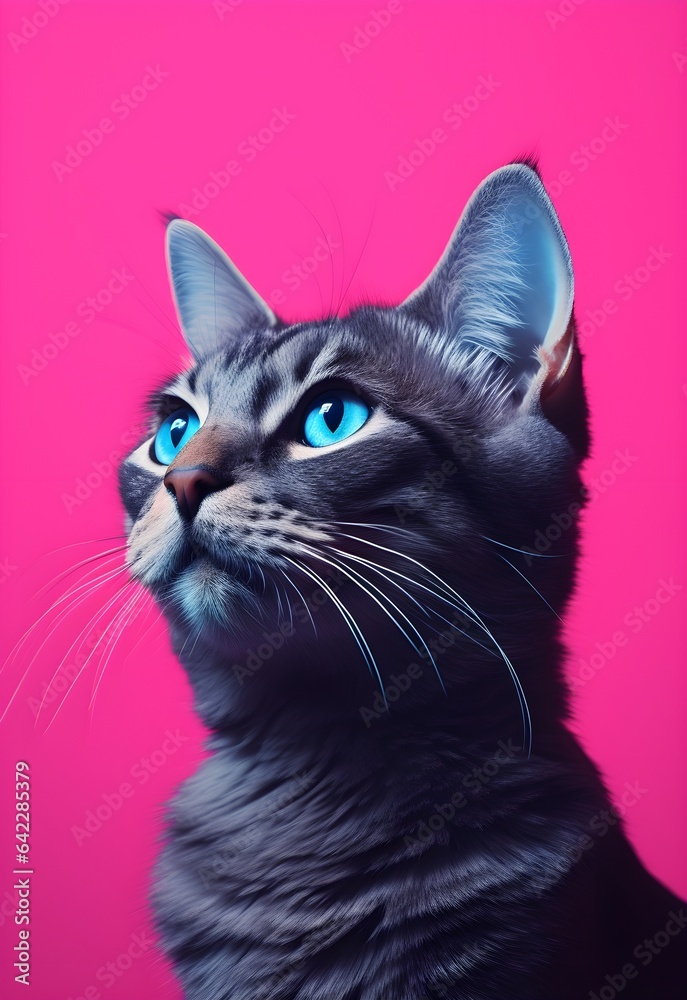 Feline Finesse: Pop Art Kitty Feline Finesse: Pop Art Kitty