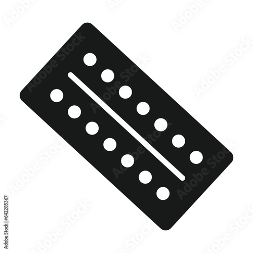 Oral contraceptive pills icon vectoR