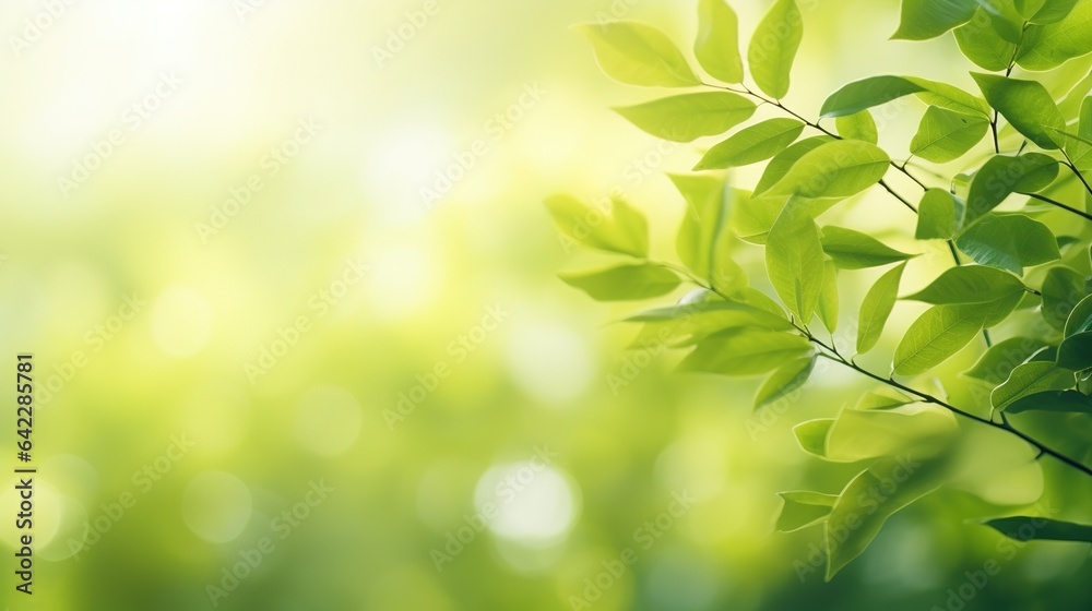 green leaves in sunlight background green leaves in sunlight background