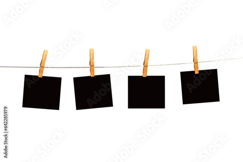 Wallpaper Mural Digital png illustration of instant photos on pegs on transparent background Torontodigital.ca