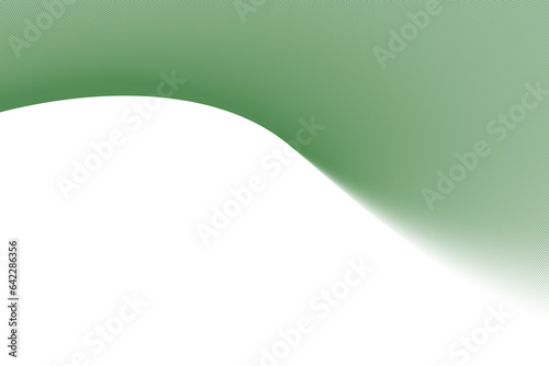 Digital png illustration of green shape with copy space on transparent background