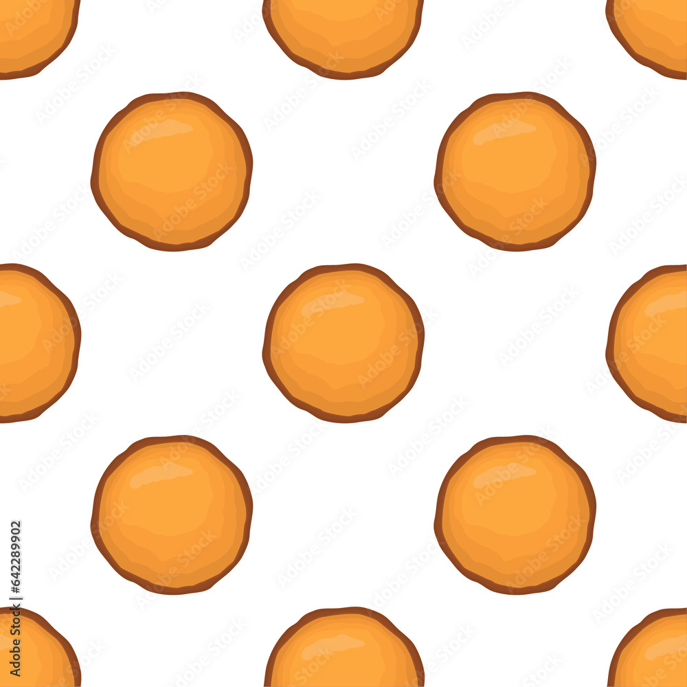 Obraz premium Pattern homemade cookie different taste in pastry biscuit