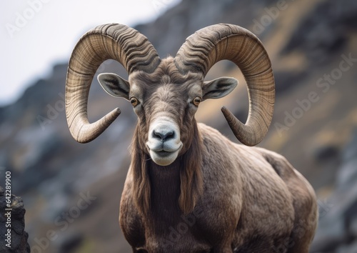 The bighorn sheep is a species of sheep