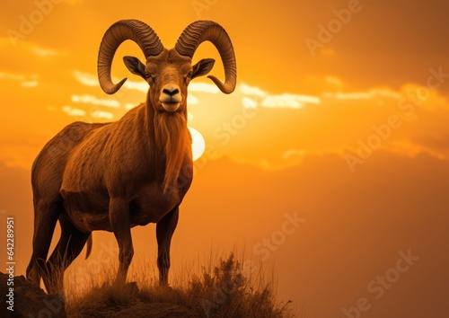 The bighorn sheep is a species of sheep