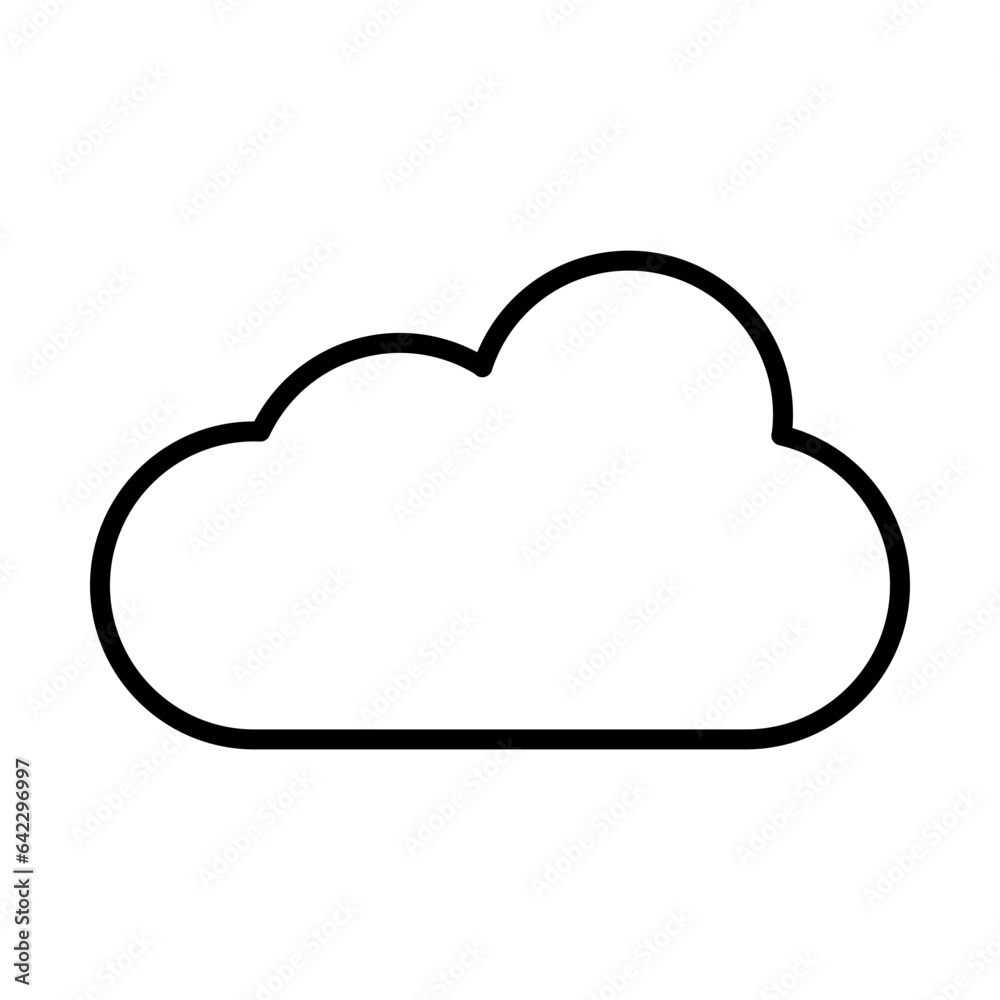Cloud icon design Cloud icon design