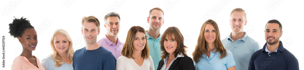 Creative Business People Standing Together Creative Business People Standing Together