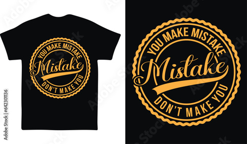 Typography t-shirt design