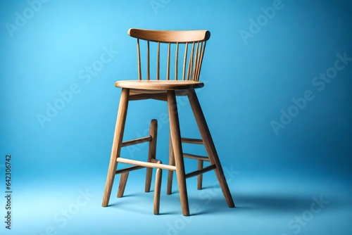 chair on blue