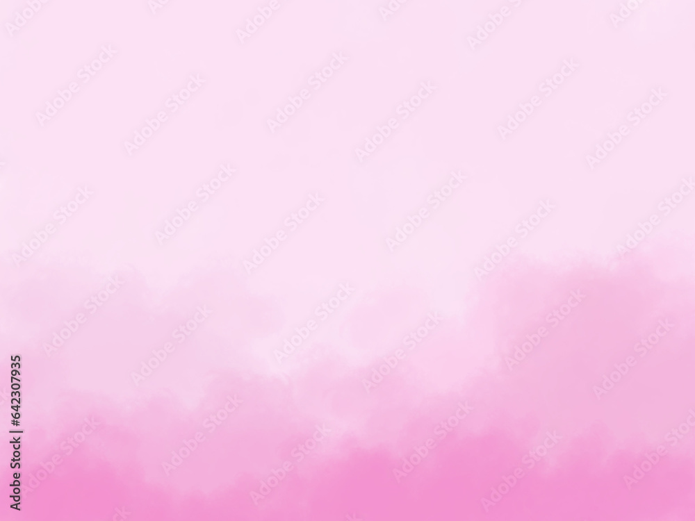 水彩　滲む　ピンク　背景　美しい