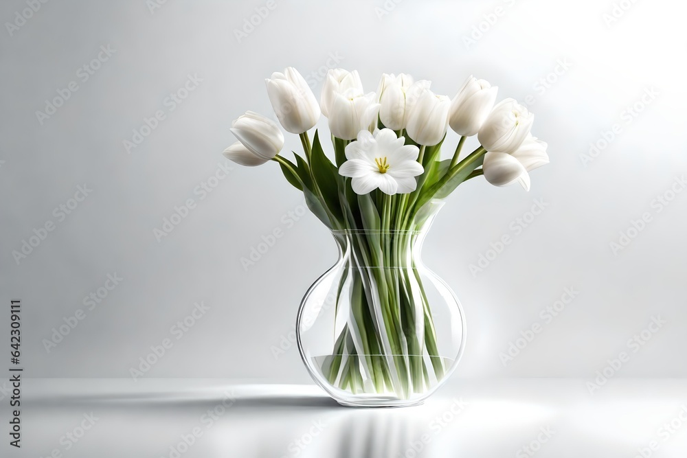 bouquet of snowdrops in vase bouquet of snowdrops in vase