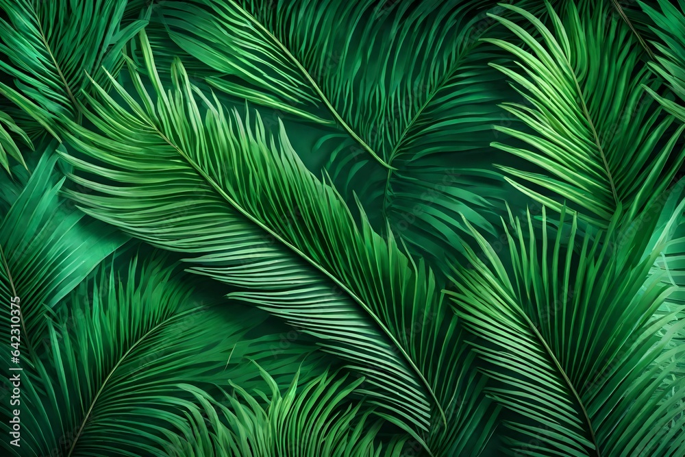 Fototapeta premium green leaf