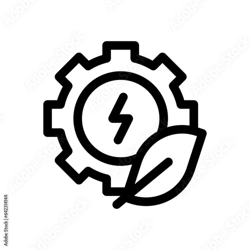 sustainability line icon