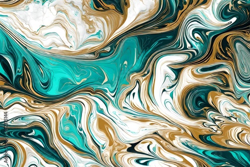 abstract pattern generated by AI technology